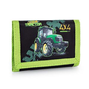 Oxybag Detská textilná peňaženka traktor